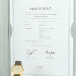 IWC Vintage 2570 (1973) - Silver dial 36 mm Yellow Gold case (1/5)