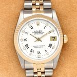 Rolex Datejust 31 68273 (1991) - Wit wijzerplaat 31mm Goud/Staal (1/8)