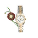 Rolex Datejust 31 68273 (1991) - Wit wijzerplaat 31mm Goud/Staal (7/8)