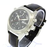 IWC Pilot Double Chronograph IW371333 (2003) - Black dial 42 mm Steel case (2/8)