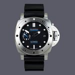 Panerai Luminor Submersible PAM00973 (2020) - Zwart wijzerplaat 42mm Staal (1/1)