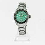 TAG Heuer Aquaracer WBP231K.BA0618 (2024) - Groen wijzerplaat 36mm Staal (1/1)