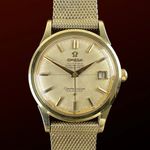 Omega Constellation 2943 (1958) - White dial 35 mm Gold/Steel case (1/8)