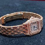 Cartier Panthère WJPN0068 (2025) - Zilver wijzerplaat 20mm Roségoud (3/4)