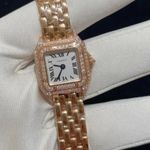 Cartier Panthère WJPN0068 (2025) - Zilver wijzerplaat 20mm Roségoud (1/4)