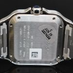 Cartier Santos WSSA0061 (2025) - Green dial 35 mm Steel case (4/5)