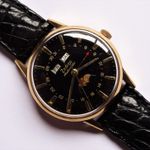 Zodiac Vintage 743.908 (1962) - Black dial 34 mm Gold/Steel case (3/8)