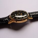 Zodiac Vintage 743.908 (1962) - Black dial 34 mm Gold/Steel case (8/8)