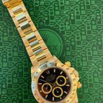 Rolex Daytona 16528 (1989) - Zwart wijzerplaat 40mm Geelgoud (3/6)