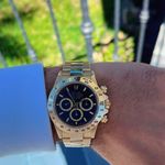 Rolex Daytona 16528 (1989) - Zwart wijzerplaat 40mm Geelgoud (6/6)
