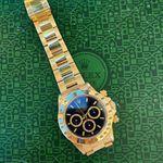 Rolex Daytona 16528 (1989) - Zwart wijzerplaat 40mm Geelgoud (5/6)