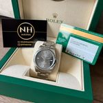 Rolex Oyster Perpetual 39 114300 (2017) - Silver dial 39 mm Steel case (8/8)