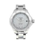 TAG Heuer Aquaracer WBP1313.BA0005 (2025) - Parelmoer wijzerplaat 34mm Staal (1/1)