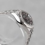 Rolex Lady-Datejust 279174 (2021) - Grey dial 28 mm White Gold case (3/8)