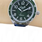 Glashütte Original SeaQ 1-39-11-13-83-70 (2024) - Groen wijzerplaat 40mm Staal (2/8)