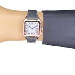 Cartier Santos WGSA0028 (2024) - Silver dial 35 mm Rose Gold case (6/8)