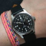 IWC Pilot Mark IW325301 (1999) - Black dial 38 mm Steel case (1/7)