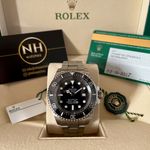 Rolex Sea-Dweller Deepsea 116660 (2017) - Zwart wijzerplaat 44mm Staal (1/8)