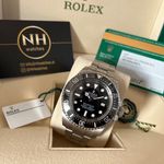 Rolex Sea-Dweller Deepsea 116660 (2017) - Zwart wijzerplaat 44mm Staal (3/8)