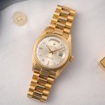 Rolex Day-Date 1803 (1976) - Silver dial 36 mm Yellow Gold case (7/8)