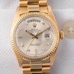 Rolex Day-Date 1803 (1976) - Silver dial 36 mm Yellow Gold case (1/8)