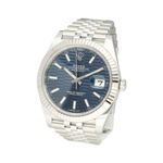 Rolex Datejust 41 126334 (2023) - Blue dial 41 mm Steel case (3/8)