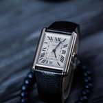 Cartier Tank WSTA0040 (2021) - Silver dial 41 mm Steel case (2/5)