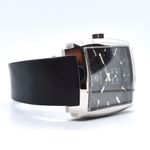 TAG Heuer Monaco Calibre 6 WW2110 (2009) - Zwart wijzerplaat 37mm Staal (3/8)