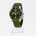 Longines HydroConquest L3.781.4.06.9 (2024) - Green dial 41 mm Steel case (1/1)