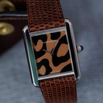 Cartier Tank Solo W5200015 (Unknown (random serial)) - Brown dial 31 mm Steel case (5/5)