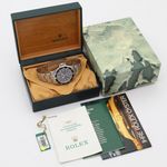 Rolex Sea-Dweller 4000 16600 (2001) - Zwart wijzerplaat 40mm Staal (8/8)