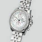 Breitling Bentley GT A1336212/A575-972A (2012) - White dial 44 mm Steel case (3/8)