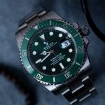 Rolex Submariner Date 116610LV (2020) - Groen wijzerplaat 40mm Staal (3/5)