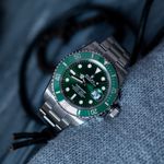 Rolex Submariner Date 116610LV (2020) - Groen wijzerplaat 40mm Staal (2/5)