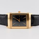 Jaeger-LeCoultre Reverso Classique 250.2.86 (1998) - Zwart wijzerplaat 23mm Roségoud (3/6)