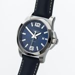 Longines Conquest L3.760.4.96.6 (2023) - Blauw wijzerplaat 43mm Staal (3/8)