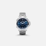 Panerai Luminor Chrono PAM01110 (2024) - Blauw wijzerplaat 44mm Staal (1/1)