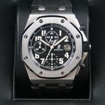 Audemars Piguet Royal Oak Offshore Chronograph 26020ST.OO.D001IN.01 (2005) - Black dial 42 mm Steel case (1/8)