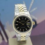 Rolex Datejust 36 16013 (1980) - Black dial 36 mm Gold/Steel case (7/8)
