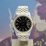 Rolex Datejust 36 16013 (1980) - Black dial 36 mm Gold/Steel case (4/8)