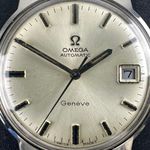 Omega Genève 166.070 (1970) - White dial 35 mm Steel case (8/8)