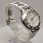 Cartier 21 Chronoscaph 2424 (2000) - White dial 38 mm Steel case (5/8)