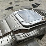 Cartier Santos Galbée 1565 (2017) - Wit wijzerplaat 24mm Staal (5/8)