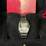 Cartier Santos Galbée 1565 (2017) - Wit wijzerplaat 24mm Staal (8/8)