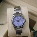 Rolex Oyster Perpetual 31 277200 (2025) - Purple dial 31 mm Steel case (2/6)
