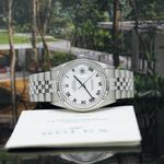 Rolex Datejust 36 16234 (1998) - White dial 36 mm Steel case (5/8)
