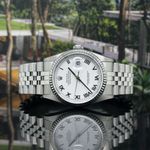 Rolex Datejust 36 16234 (1998) - White dial 36 mm Steel case (2/8)
