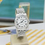 Rolex Datejust 36 16234 (1998) - White dial 36 mm Steel case (6/8)