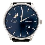 Glashütte Original Senator Excellence 1-36-04-04-02-30 (2024) - Blauw wijzerplaat 42mm Staal (1/8)