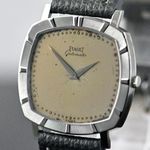 Piaget Vintage 12423 (1970) - Champagne wijzerplaat 32mm Witgoud (7/8)